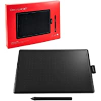 Wacom One by Wacom Small - Tableta gráfica con lápiz digital sensible a la presión- compatible con Windows- Mac y…